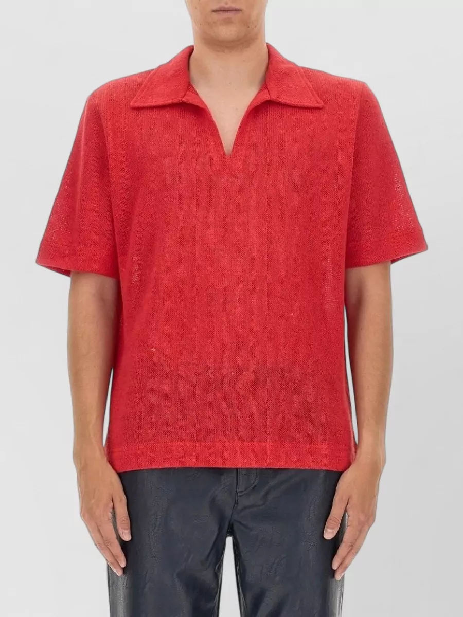 Séfr Linen v-neck t-shirt