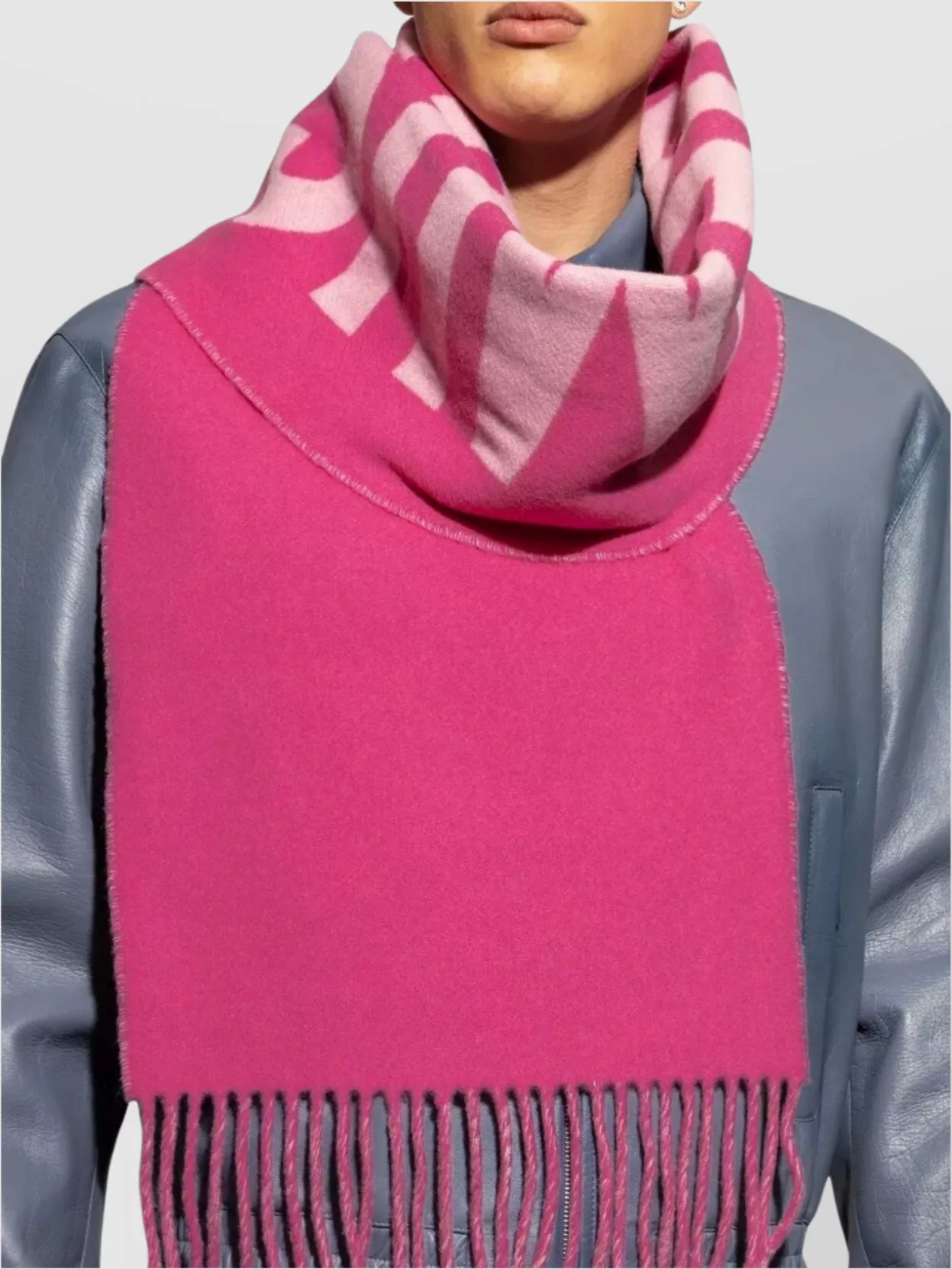 Jacquemus The Frayed Rectangular Scarf