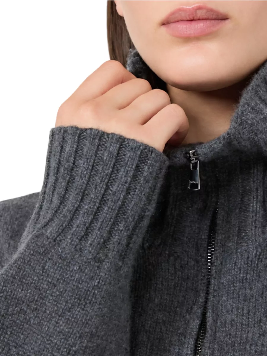 Max Mara Cashmere Fine Rib-Knit Sweater