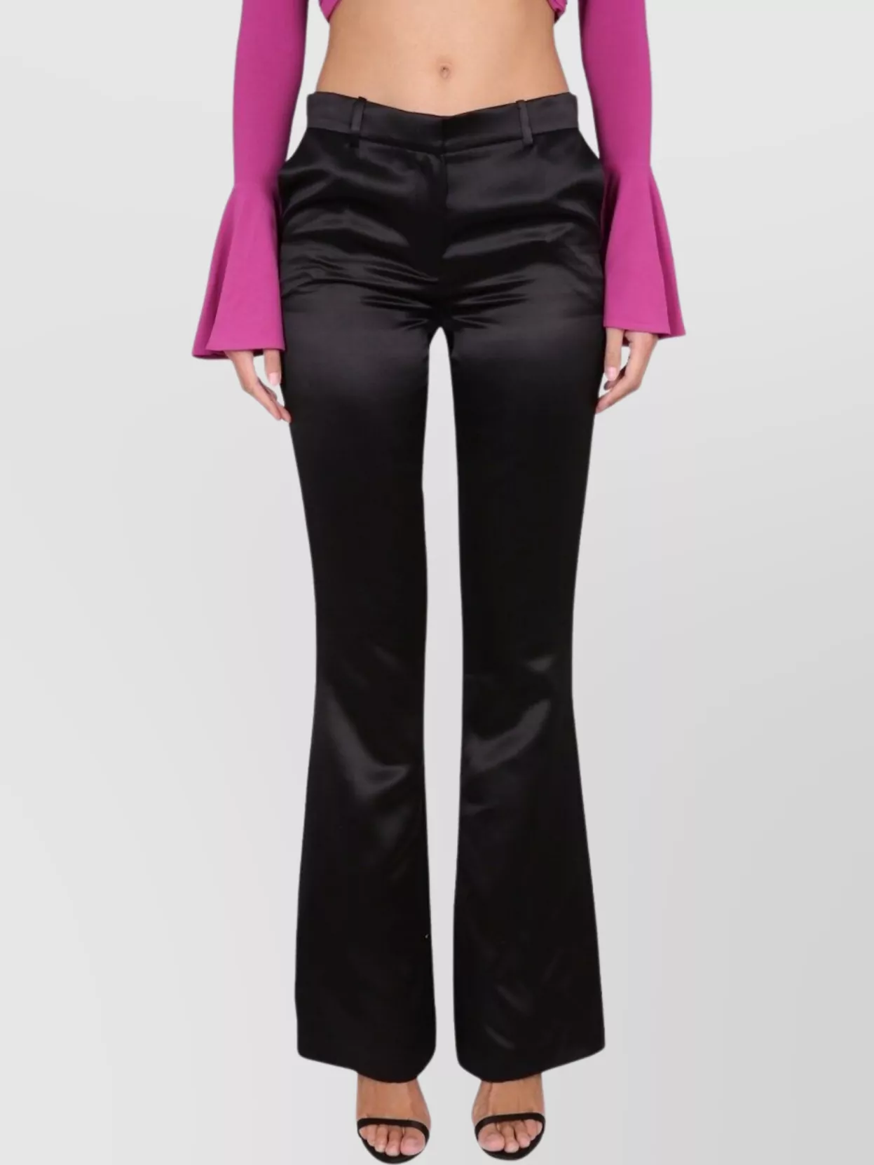 Magda Butrym Straight-Leg Trousers Featuring Belt Loops