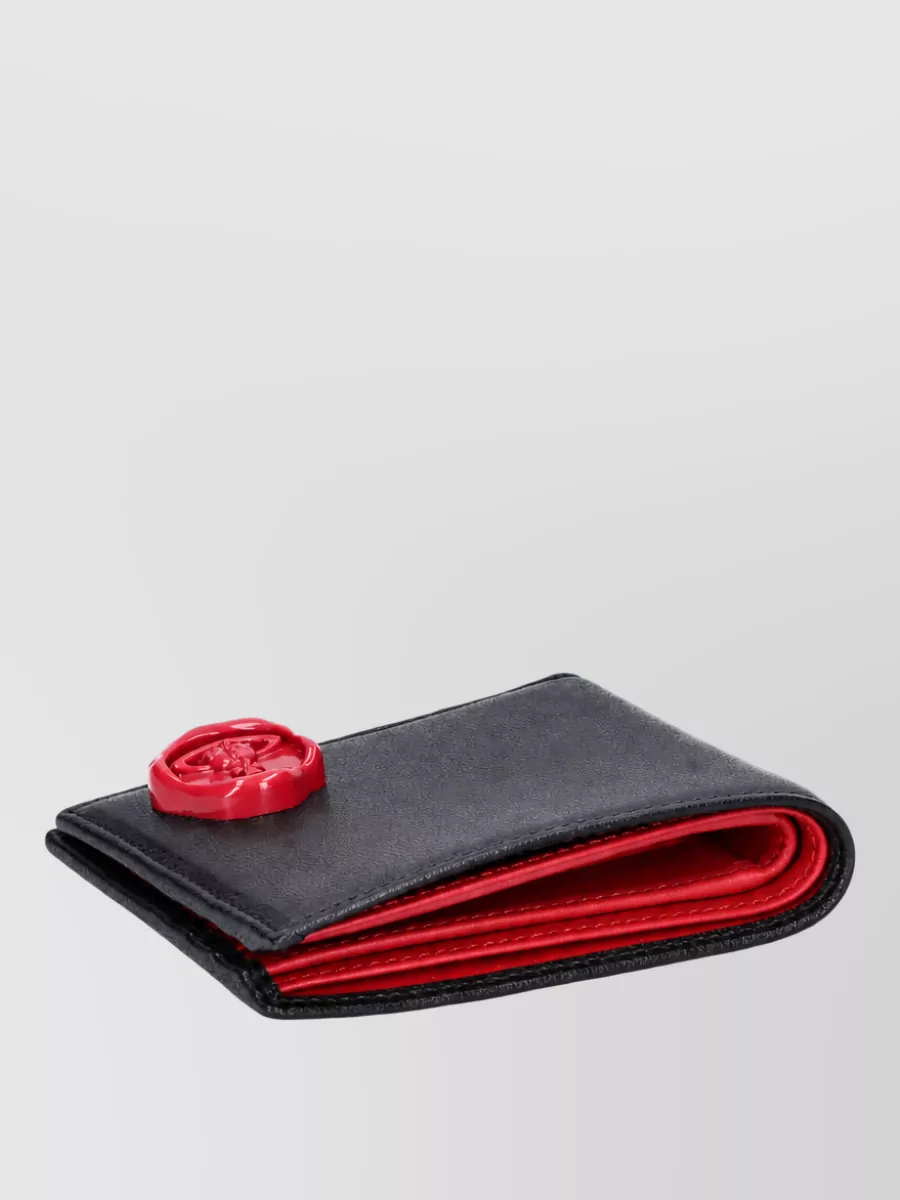 Vivienne Westwood leather keychain wallet