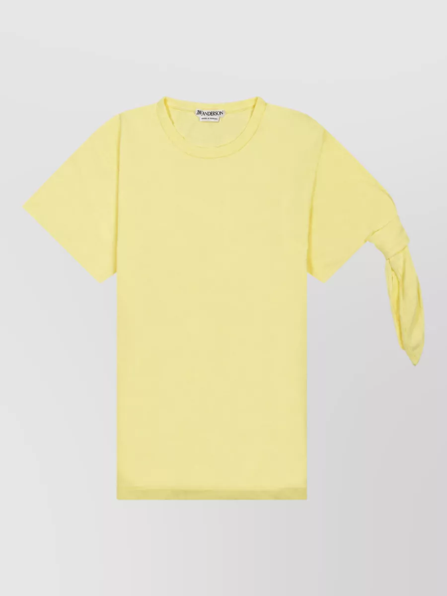 Jw Anderson Knot-Sleeve T-Shirt