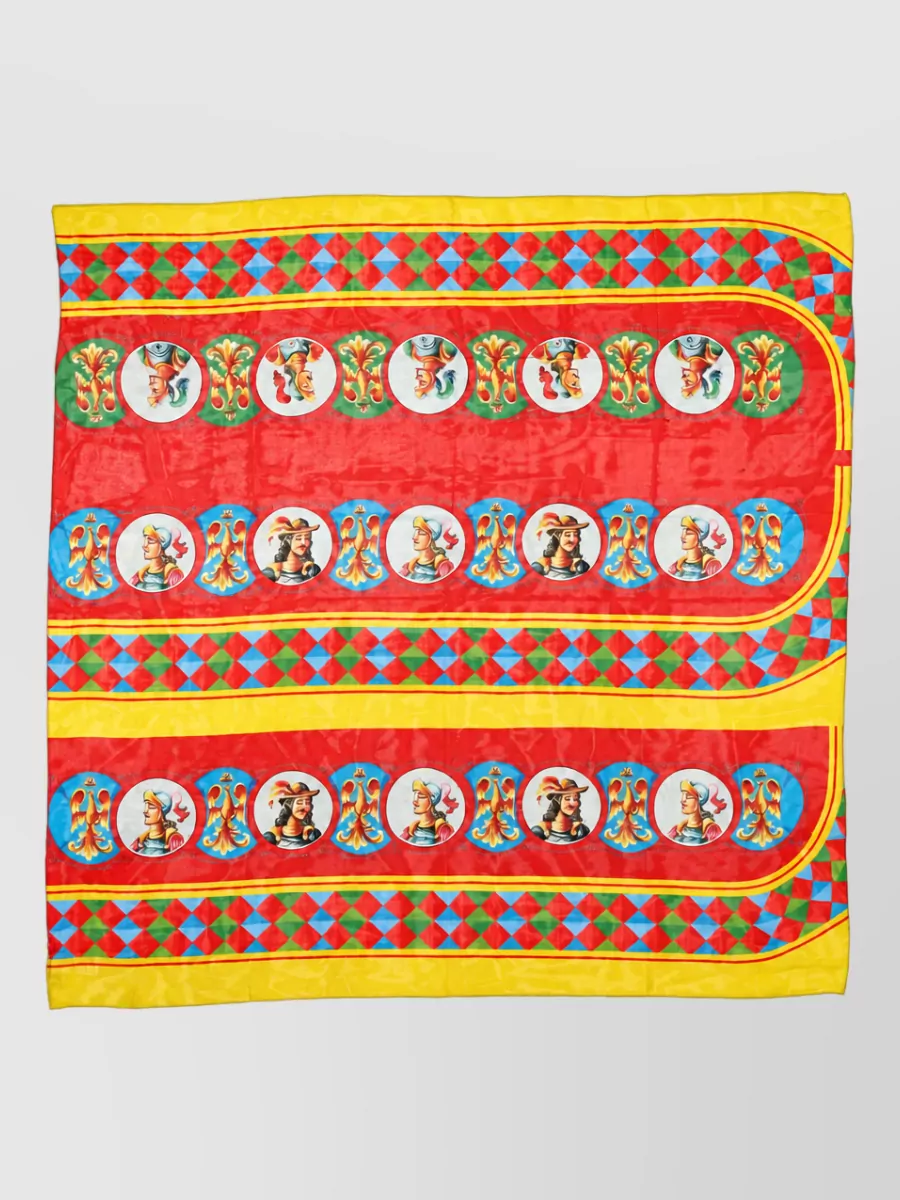 Dolce&Gabbana silk printed scarf