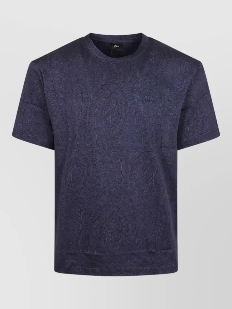 Etro cotton crew-neck t-shirt