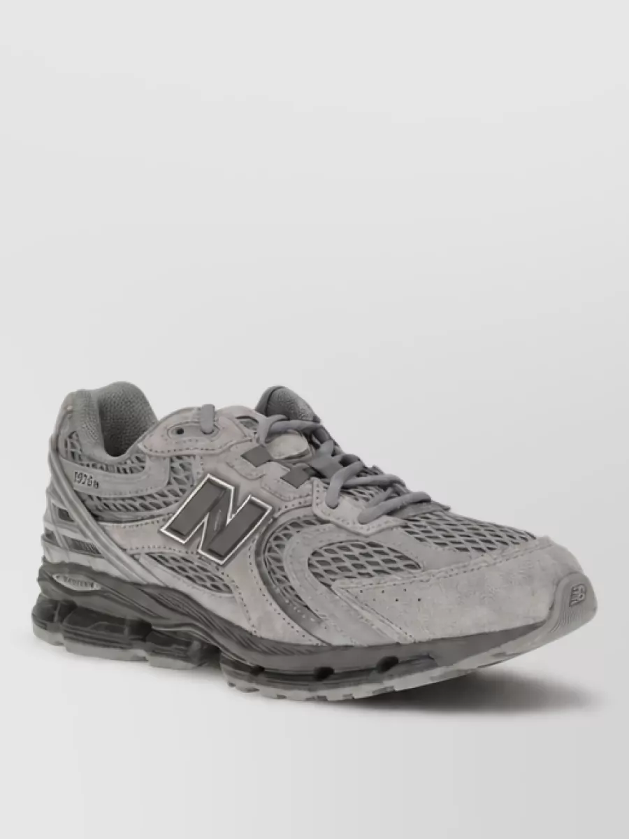 New Balance fabric low-top sneakers