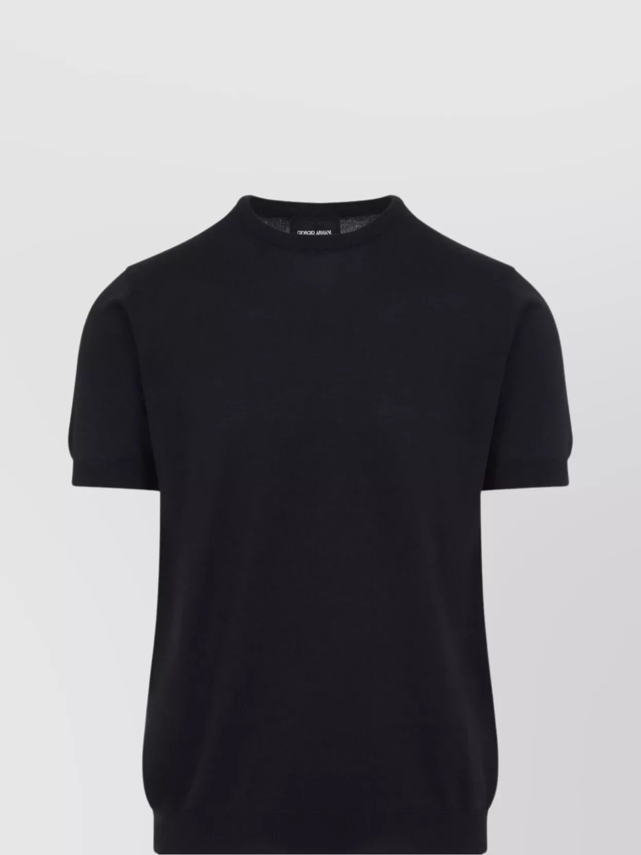 Giorgio Armani Silk Crew Neck Pullover