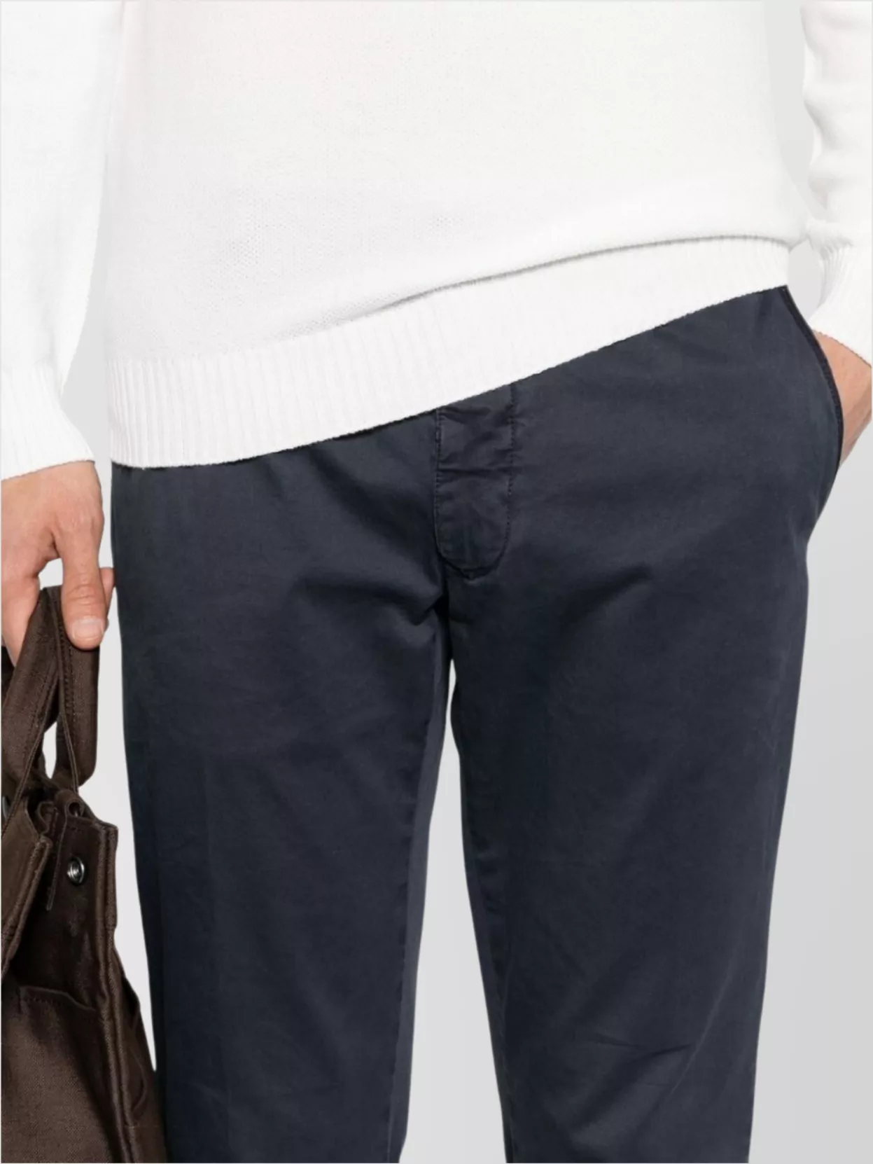 Incotex Tailored Trousers With Pockets And Loops