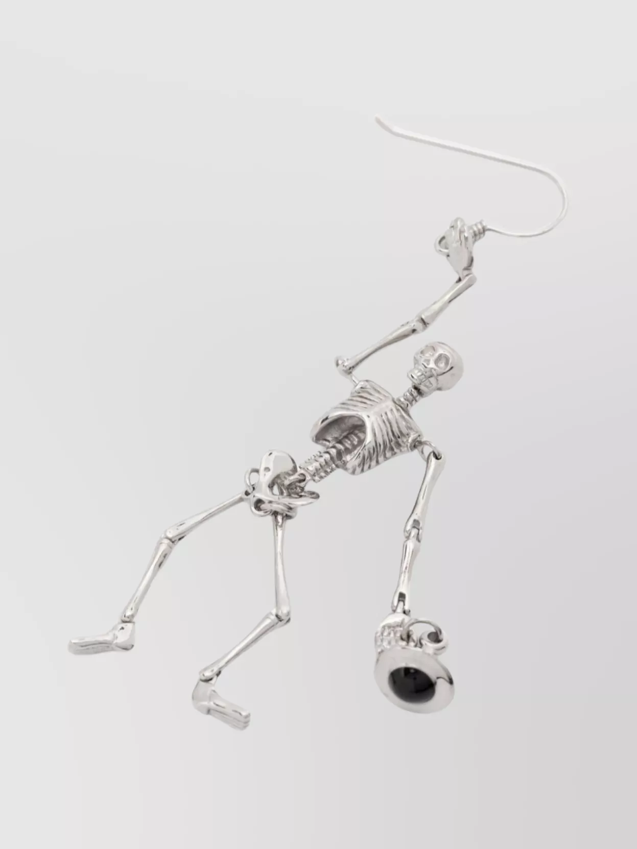 Vivienne Westwood Jointed Skeleton Dangle Earrings Pair