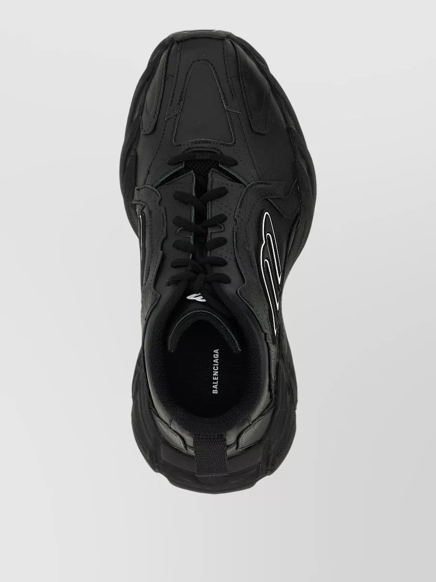 Balenciaga Leather Low-Top Sneakers