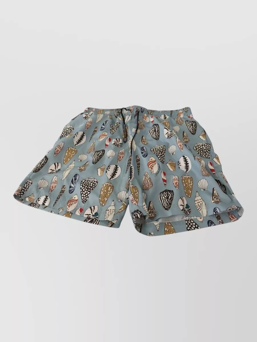 Dolce&Gabbana shell print swim shorts