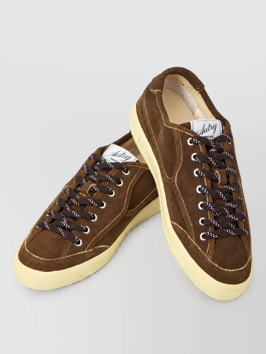 Autry suede low-top sneakers