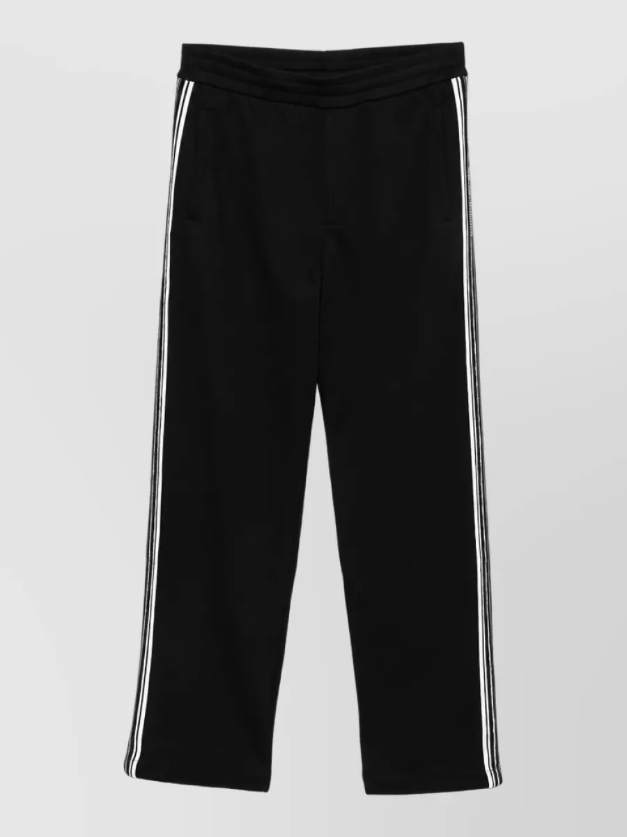 Emporio Armani Cotton Straight-Leg Sweatpants