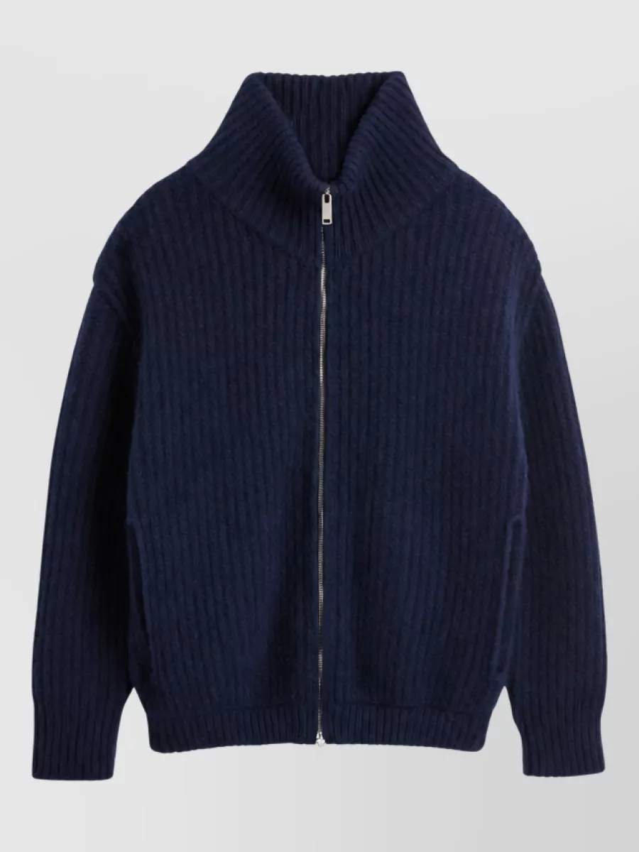 Zanone angora wool cardigan jacket