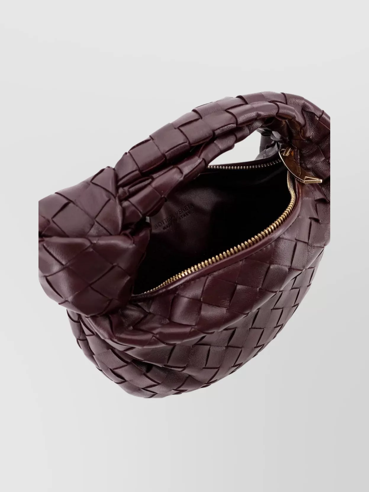 Bottega Veneta Small Leather Bag Knotted Handle