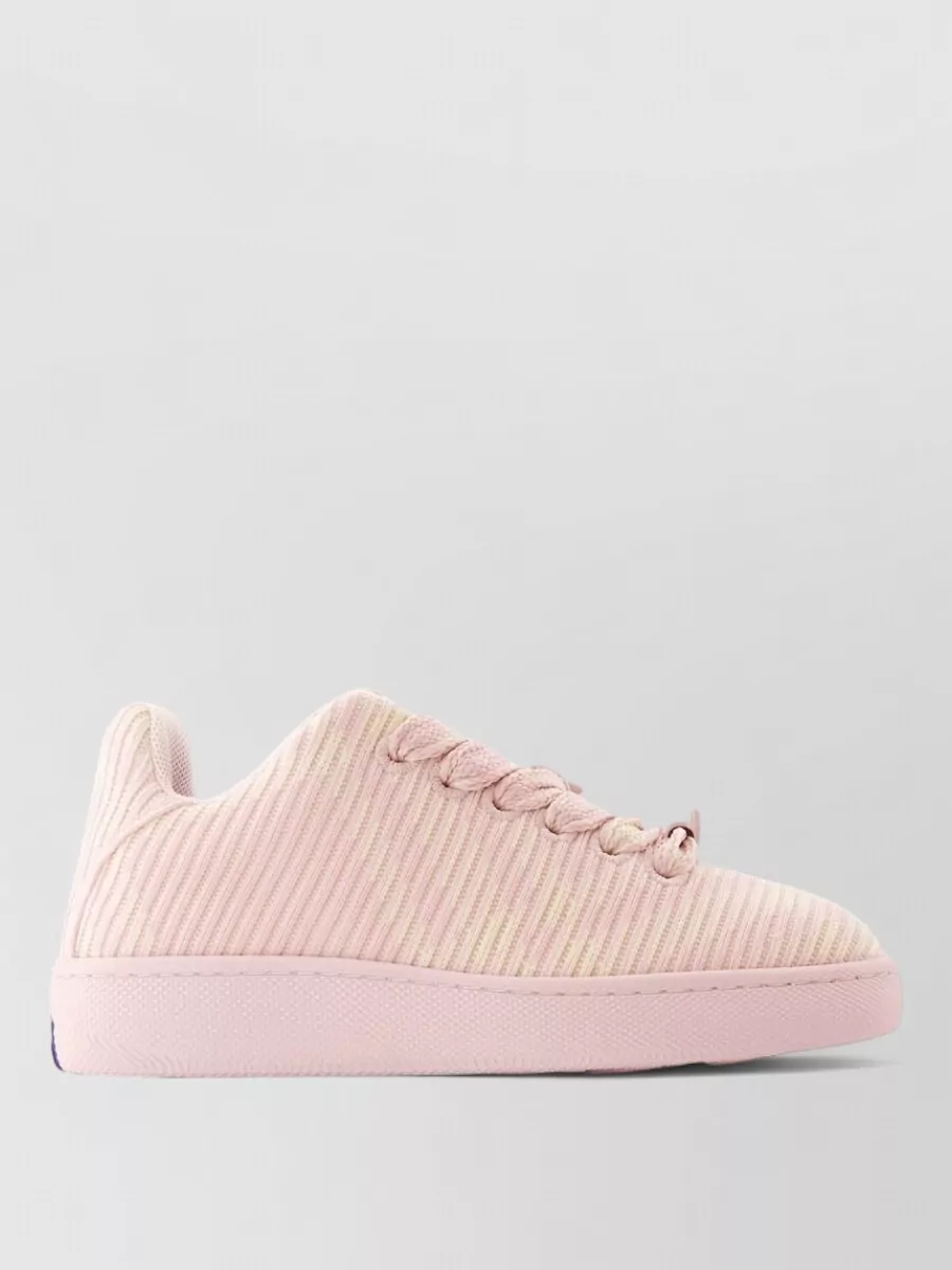Burberry calfskin low-top sneakers