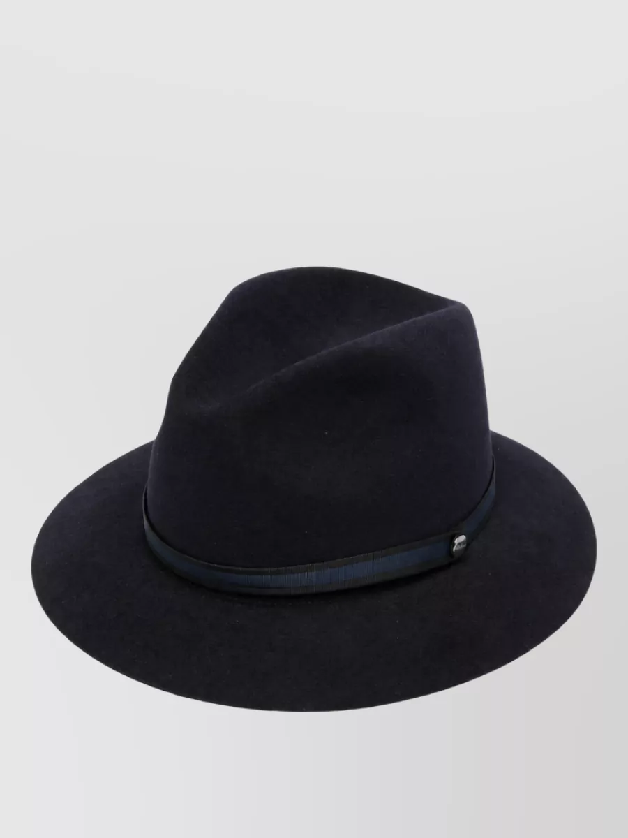 Borsalino wool fedora hat
