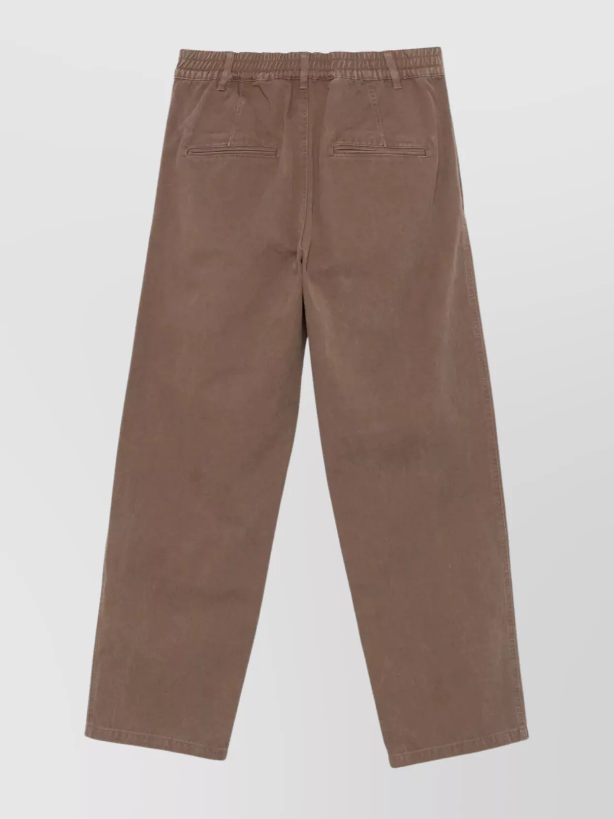 Isabel Marant Front Pleated Trousers And Pockets In Brown