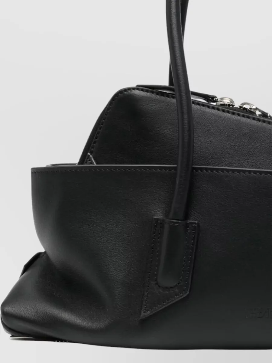 The Attico La Passeggiata Small Double Handle Tote Bag