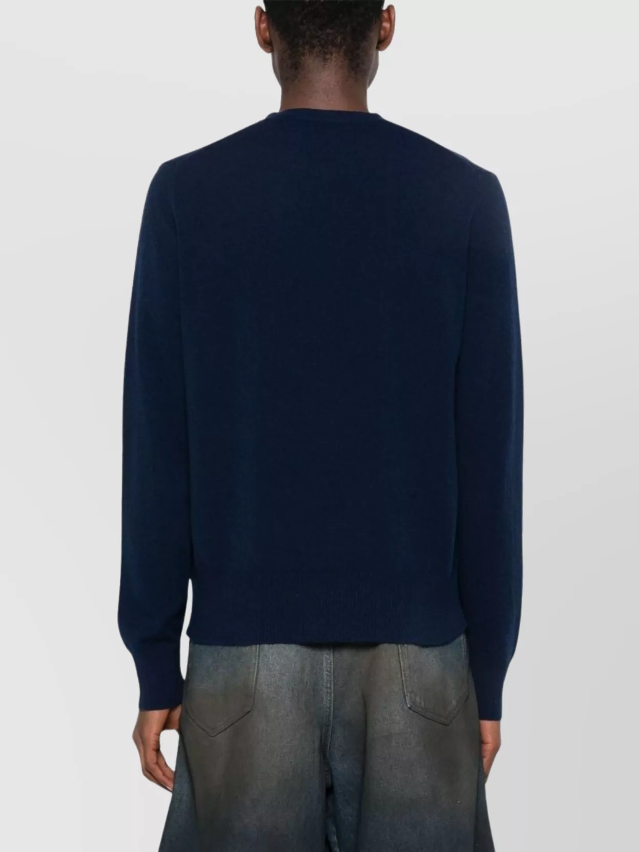 Vivienne Westwood Ribbed Crewneck Sweater With Long Sleeves