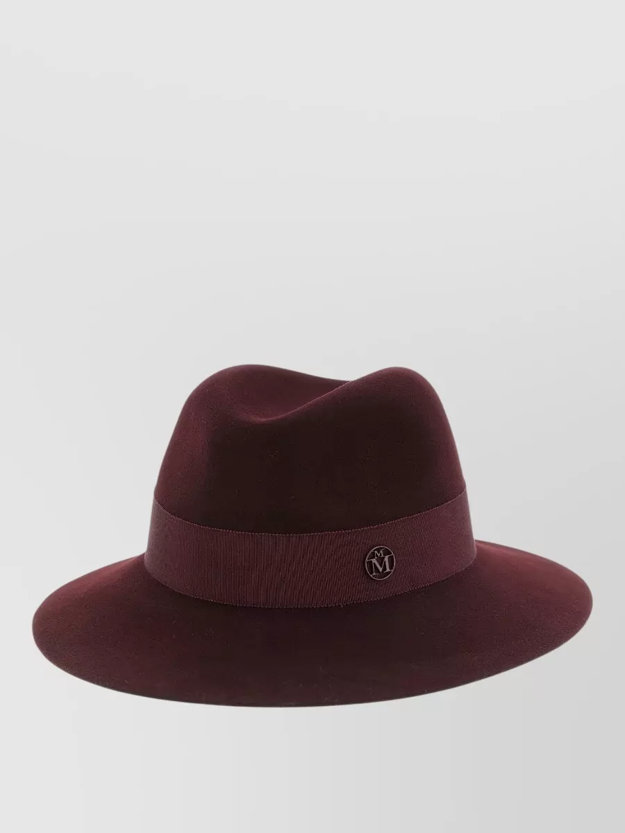 Maison Michel wool fedora hat