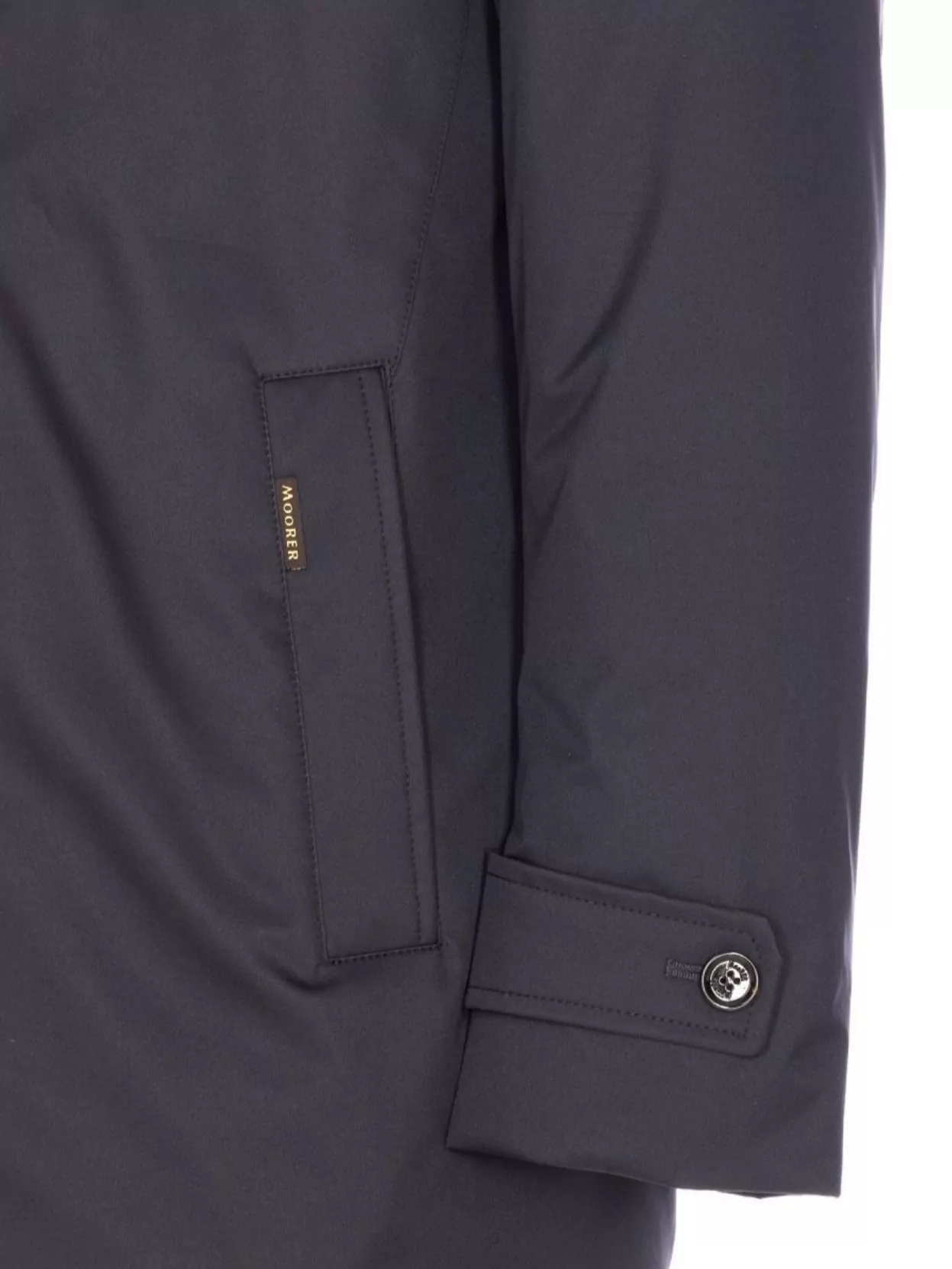 Moorer Long Padded Jacket High Neck
