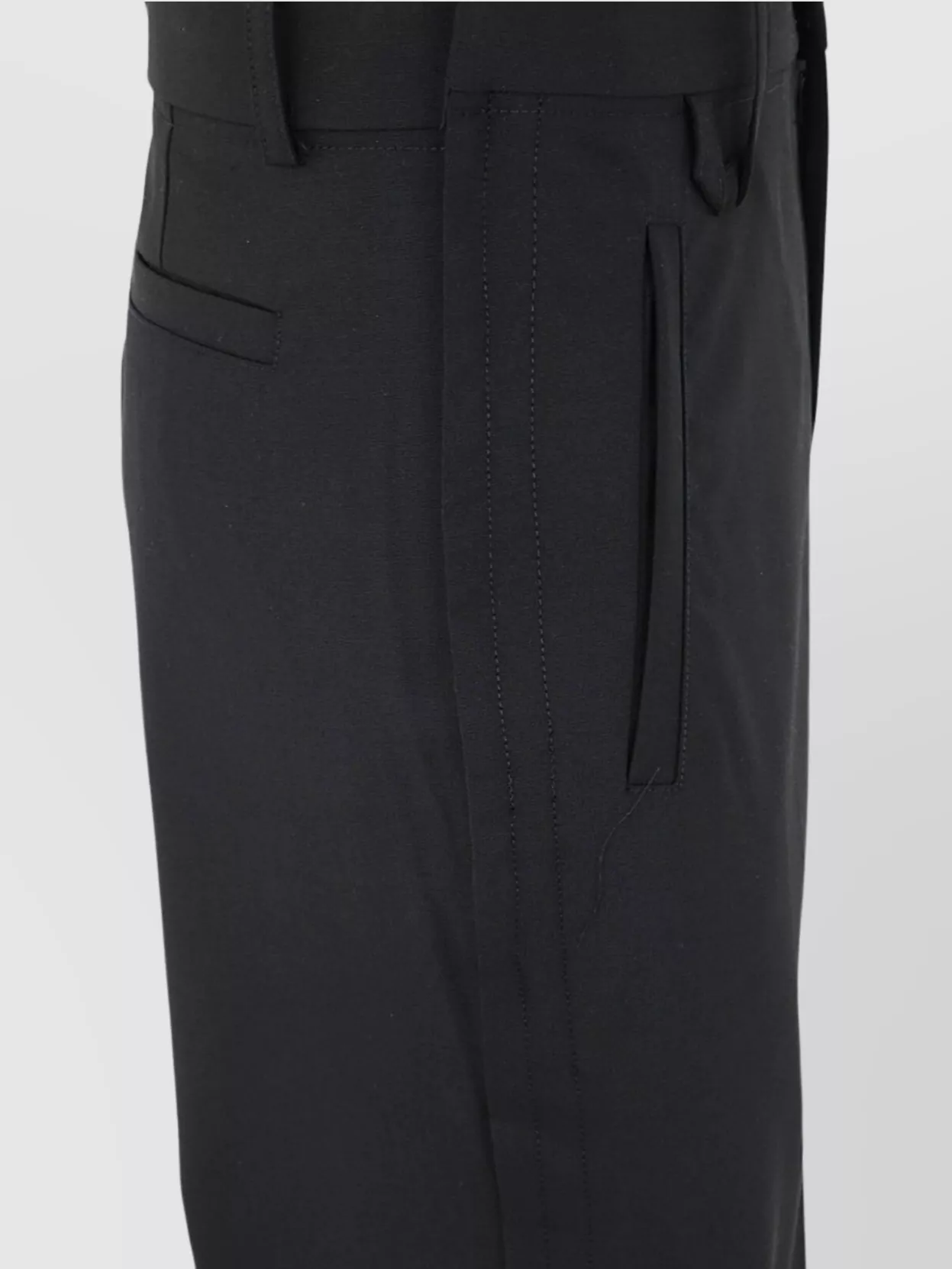 Jacquemus Linen Trousers Featuring Pockets