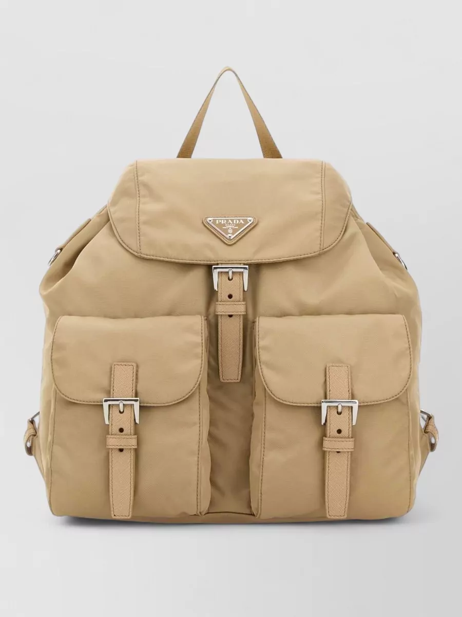 Prada explore recycled polyamide backpack