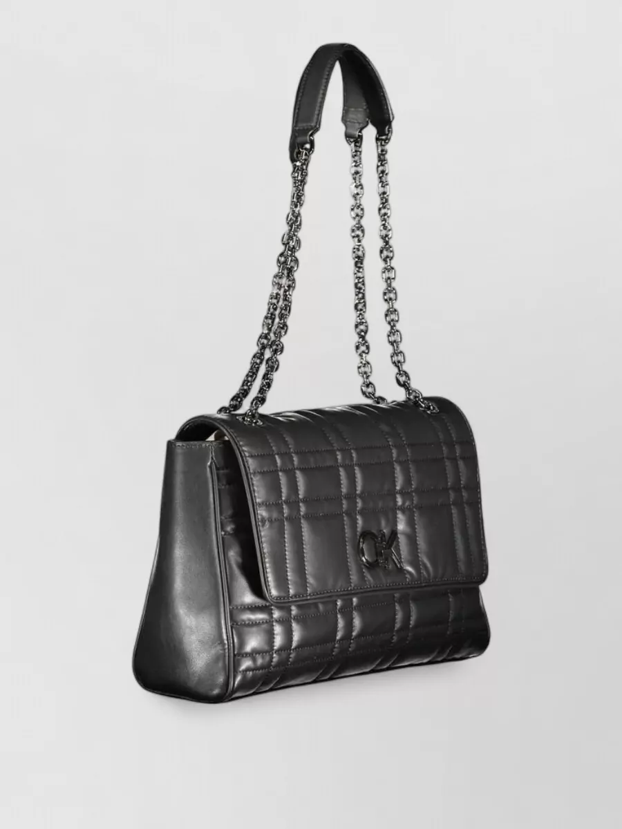 Calvin Klein Quilted Clutch Bag