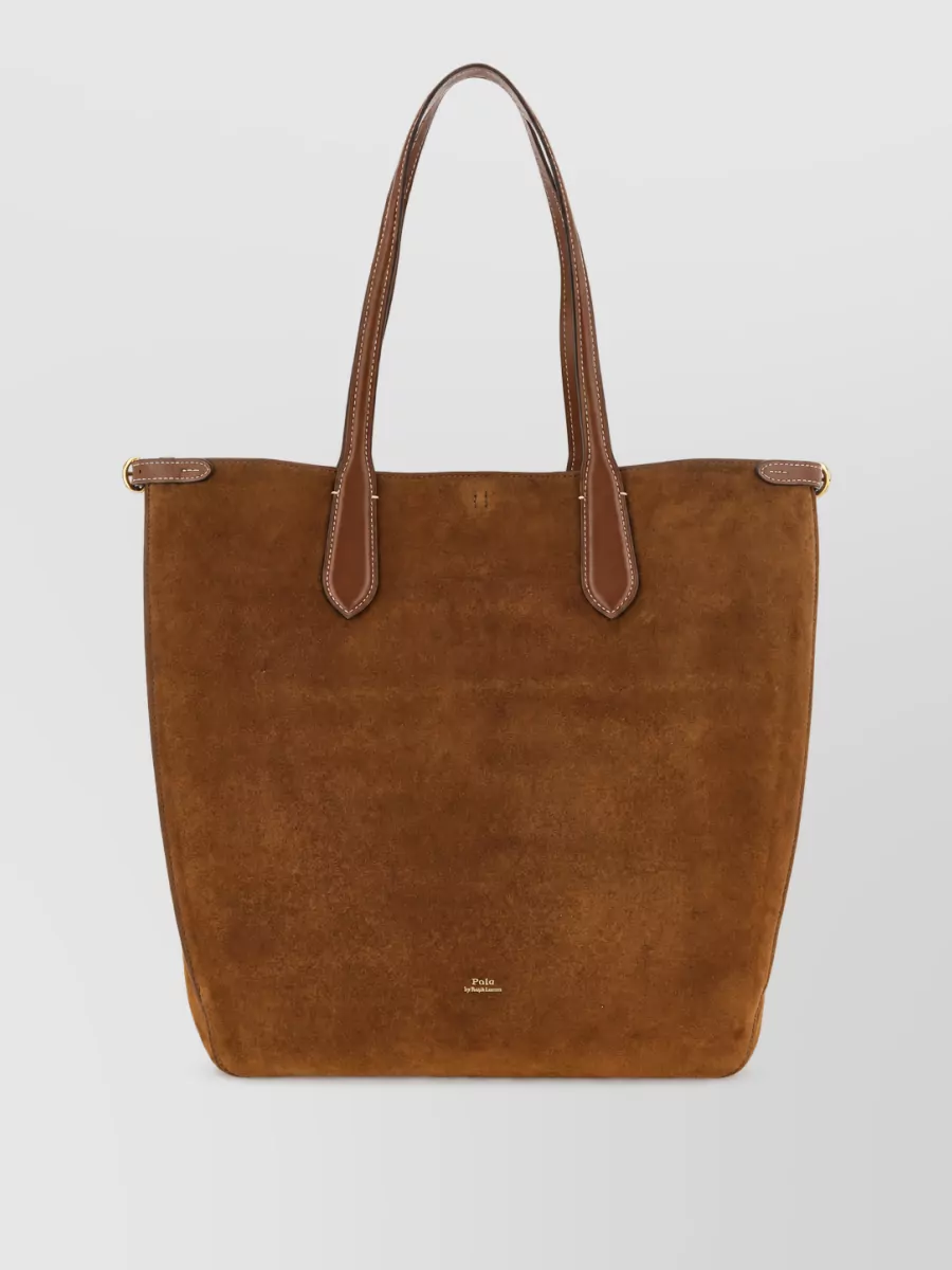 Polo Ralph Lauren Leather Tote Bag