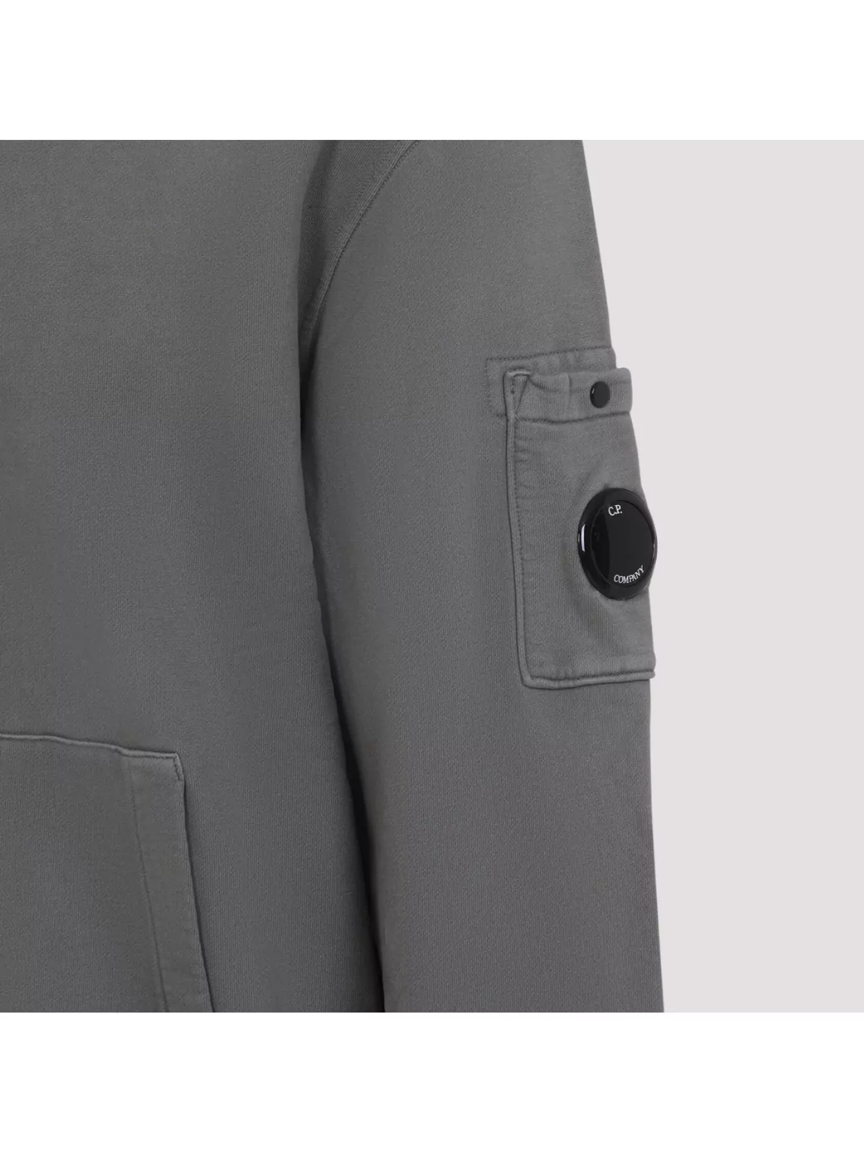 C.p. Company Hooded Sweatshirts With Pockets And Arm Pocket