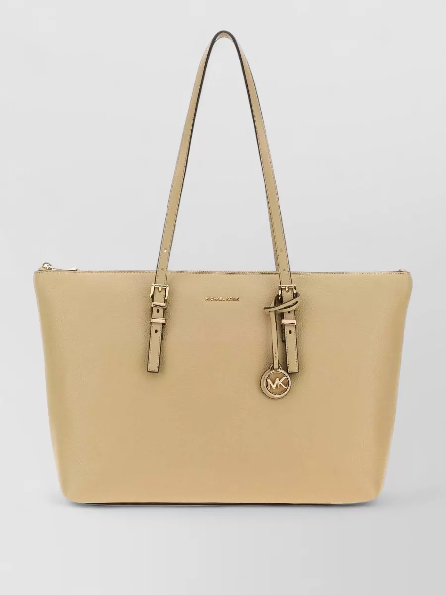 Michael Kors large leather tote bag