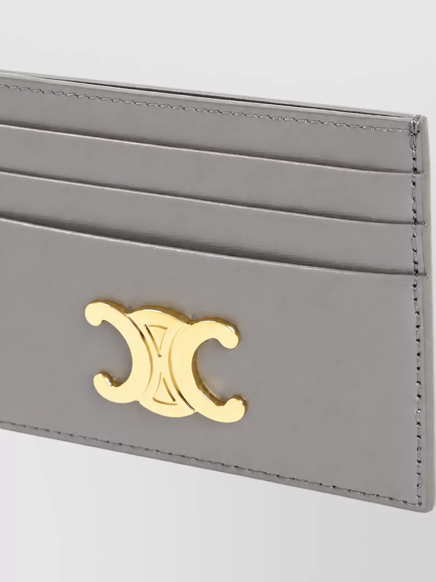 Celine Leather Card Holder