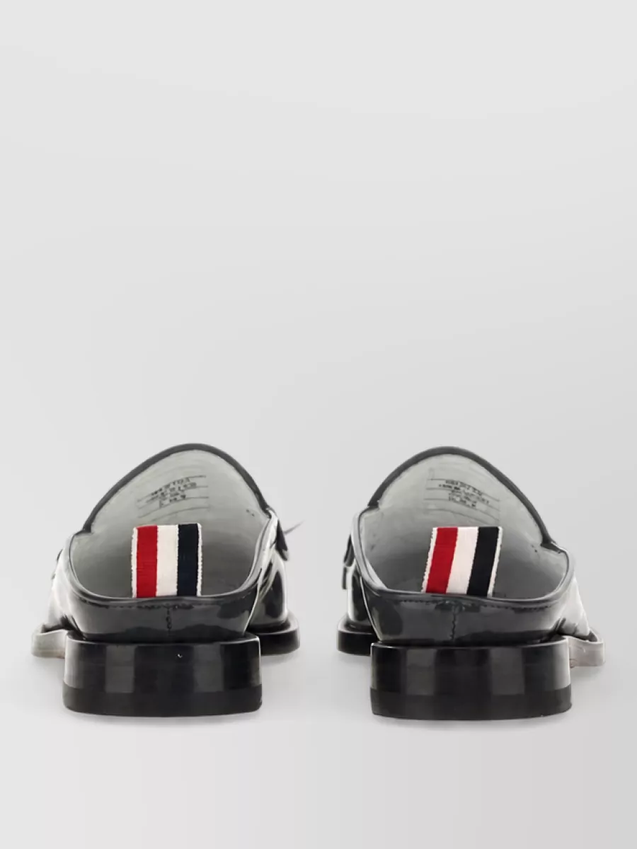Thom Browne Cotton Penny Loafers