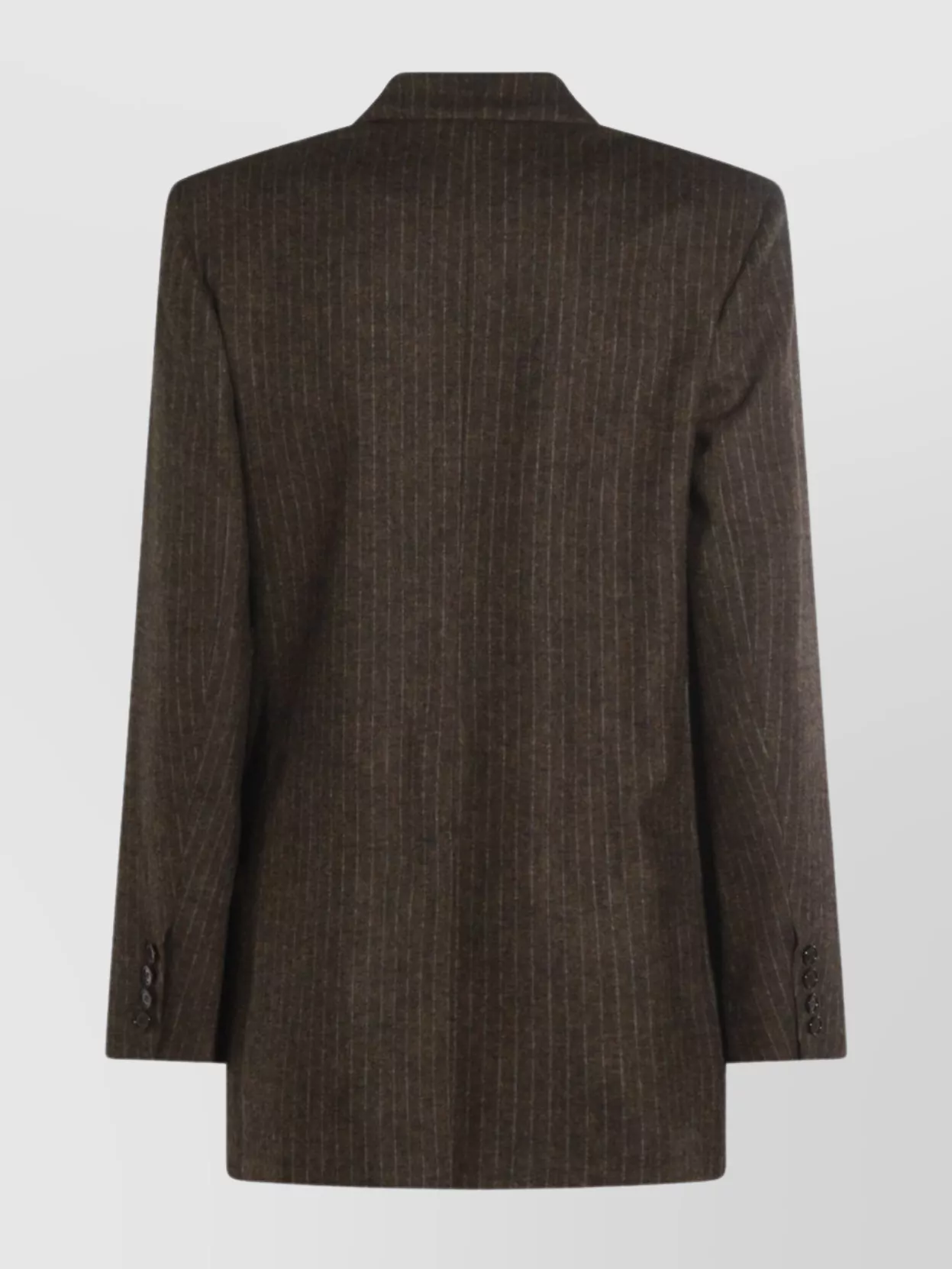 Isabel Marant Longline Blazer Featuring Button Detailing In Brown