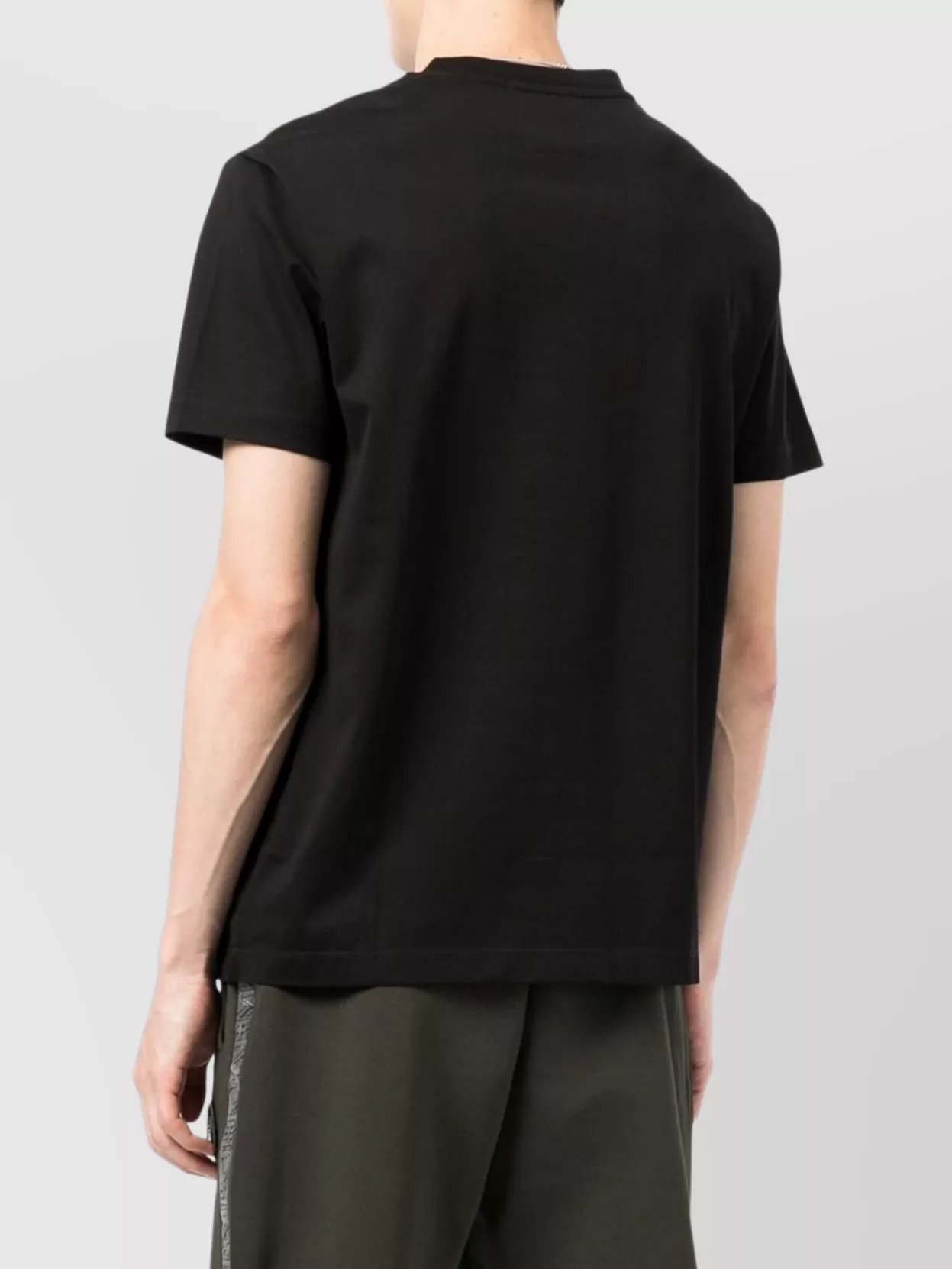 Emporio Armani Logo Crew Neck Cotton T-Shirt