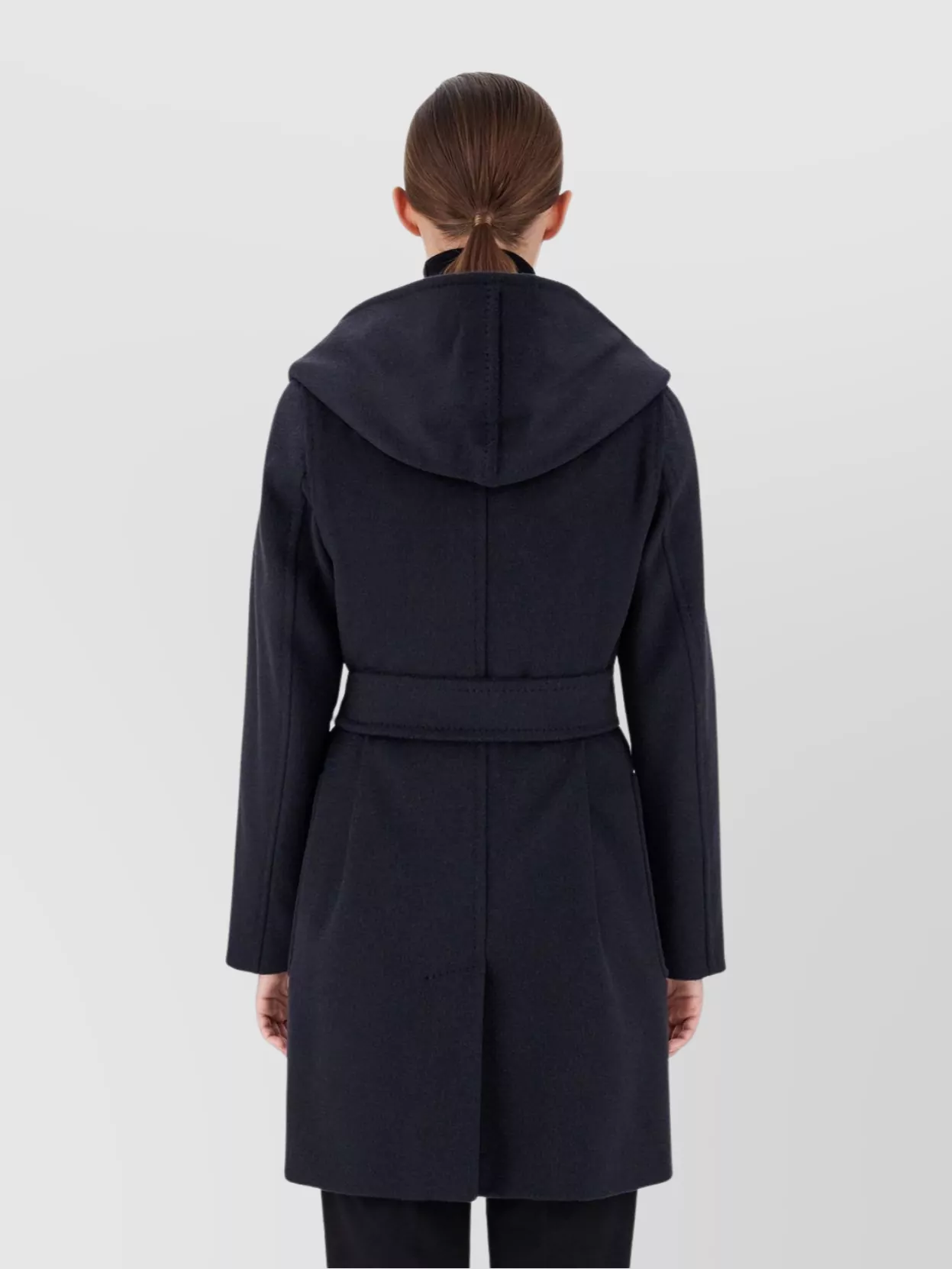 Max Mara Rialto Camel Wool Robe Coat