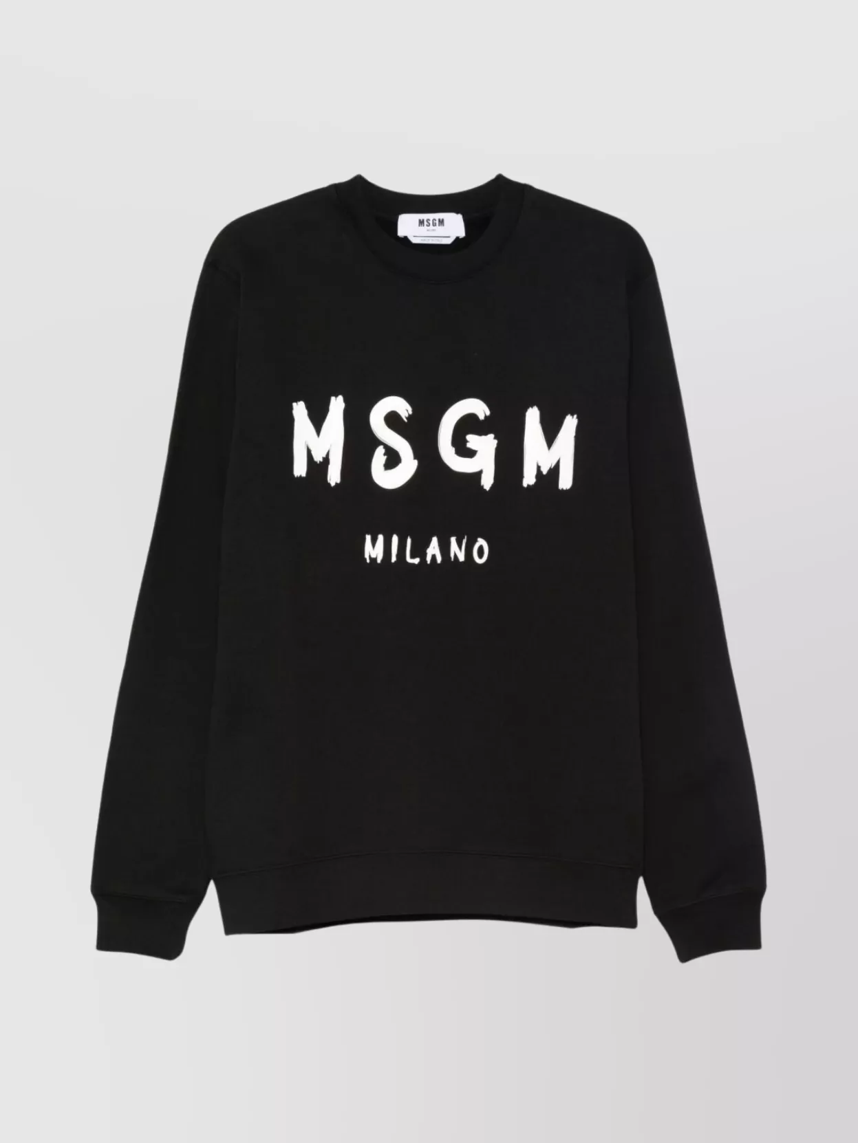 Msgm Crew Neck Long Sleeves Sweatshirt