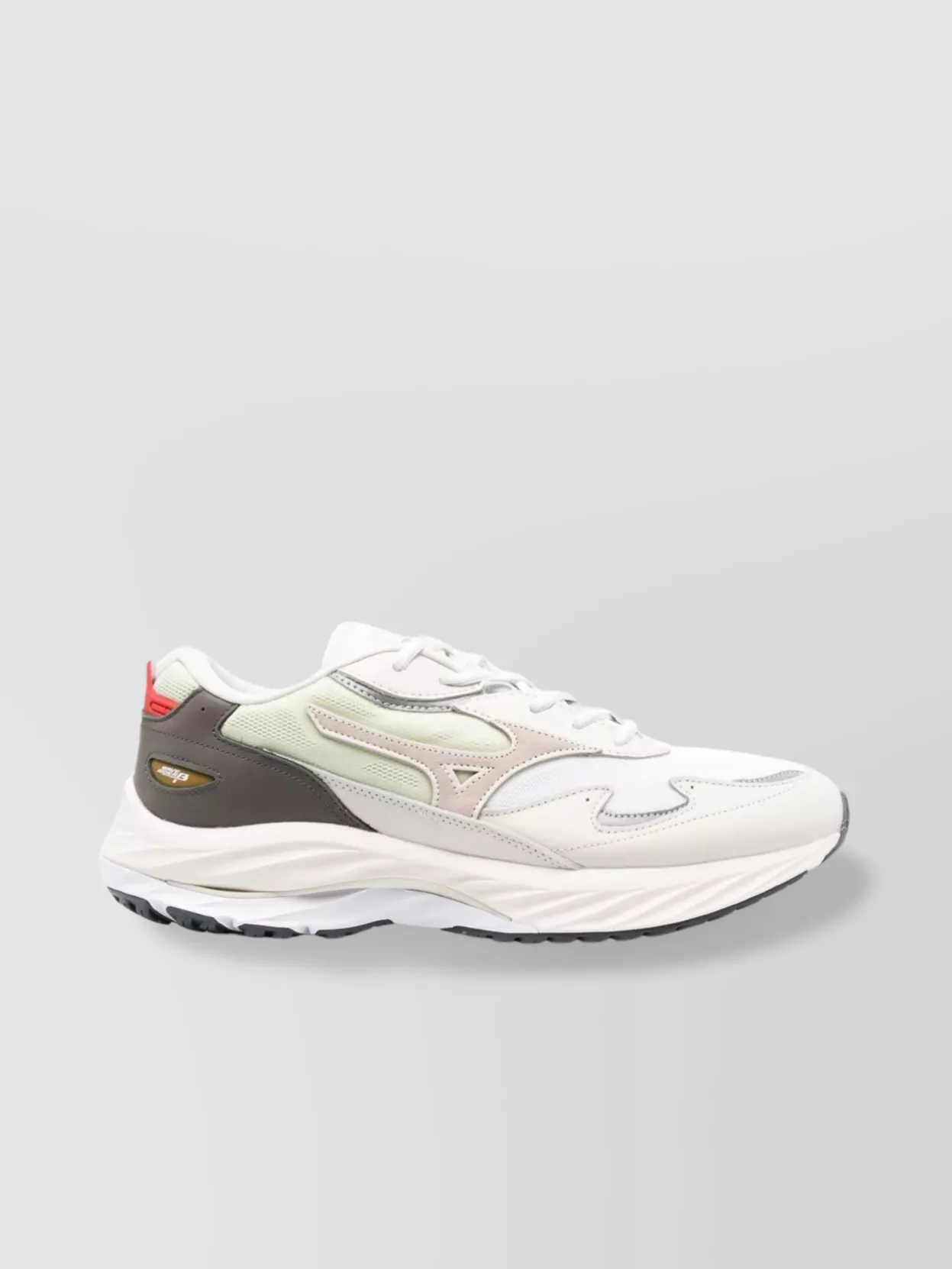 Mizuno Low Top Sneakers With Mesh Panels And Rubber Outsole