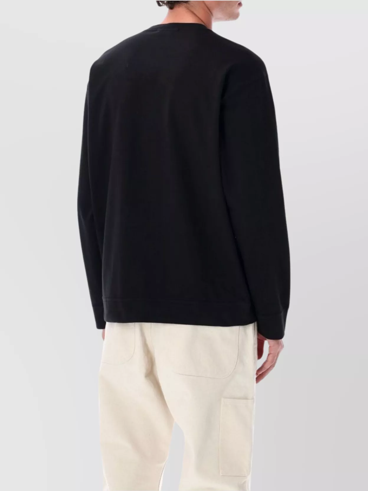 Stone Island Heavy Cotton Jersey Crew Neck Sweater