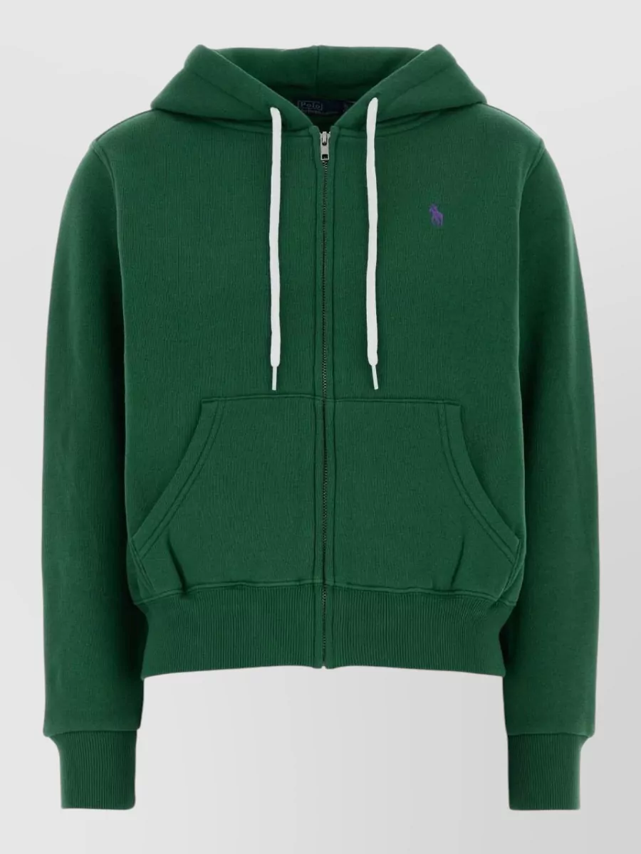 Polo Ralph Lauren cotton blend zip up hoodie