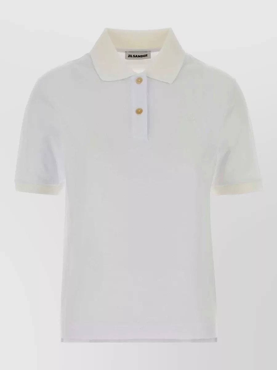 Jil Sander piqué bodysuit