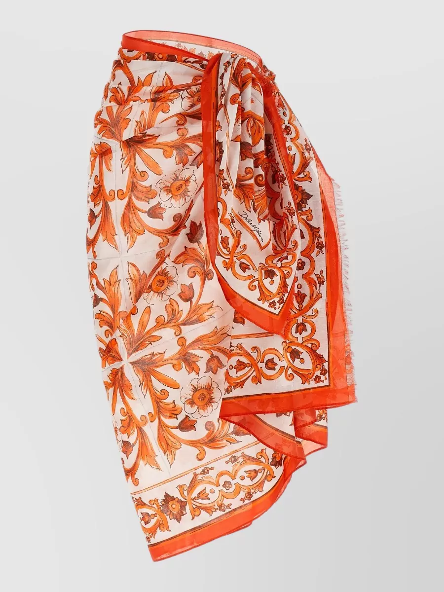 Dolce&Gabbana Asymmetric Sarong Skirt