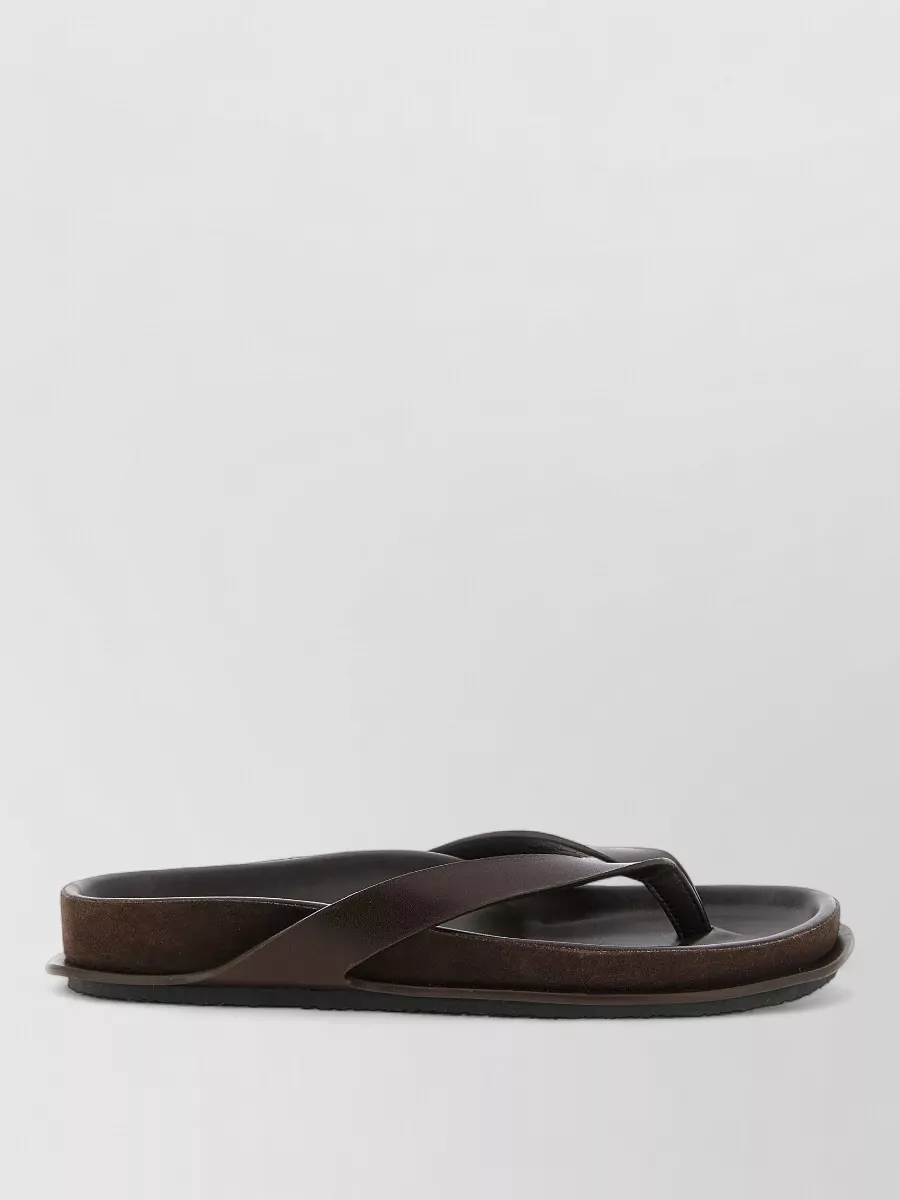 Jacquemus Leather Thong Sandals