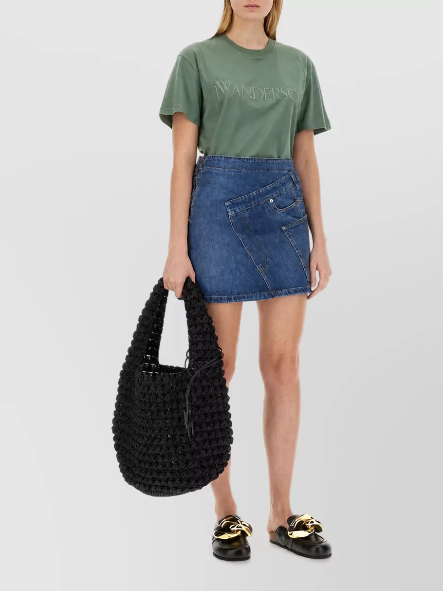 Jw Anderson Denim Mini Skirt