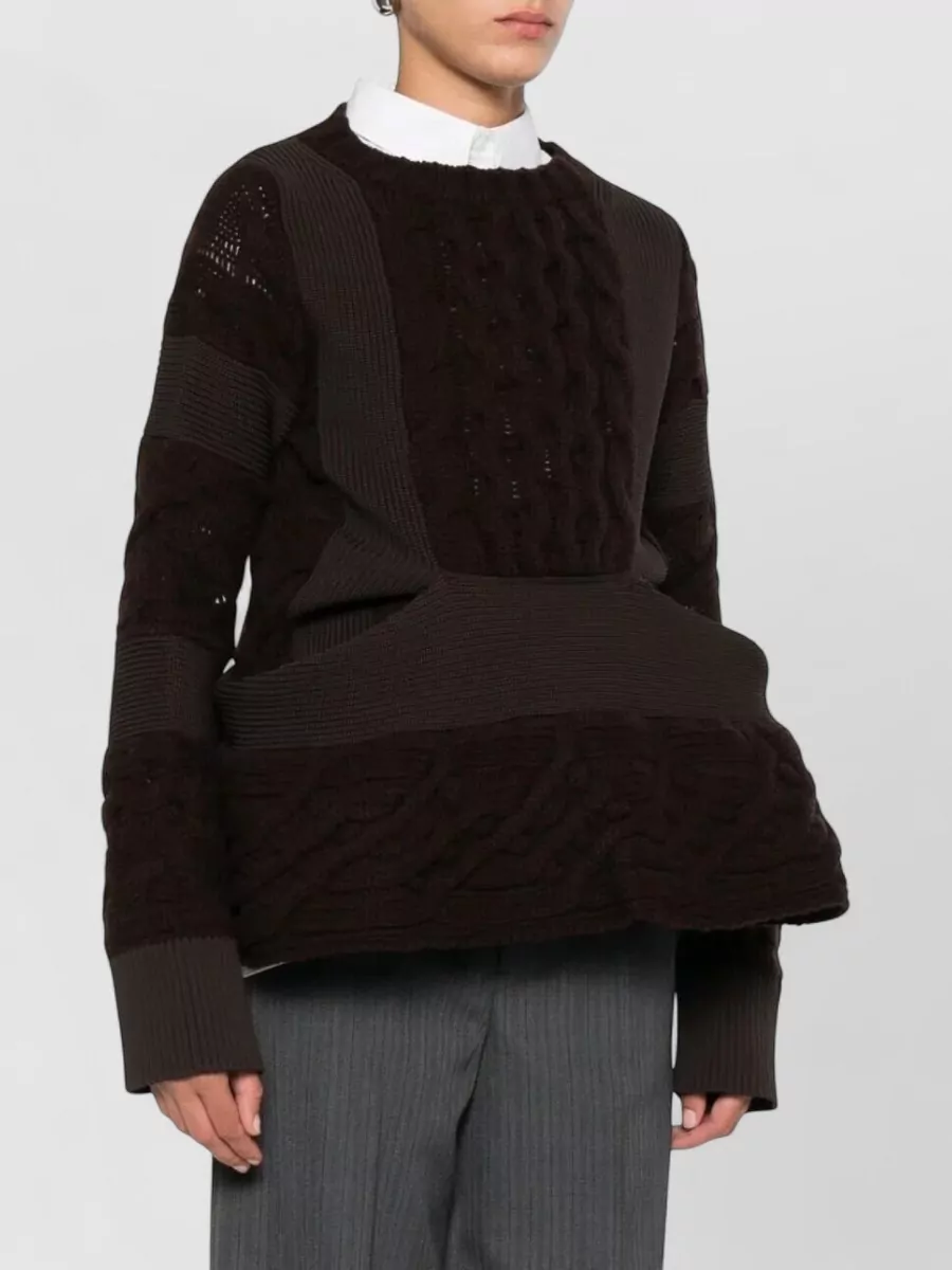 Sacai Wool Knit Pullover