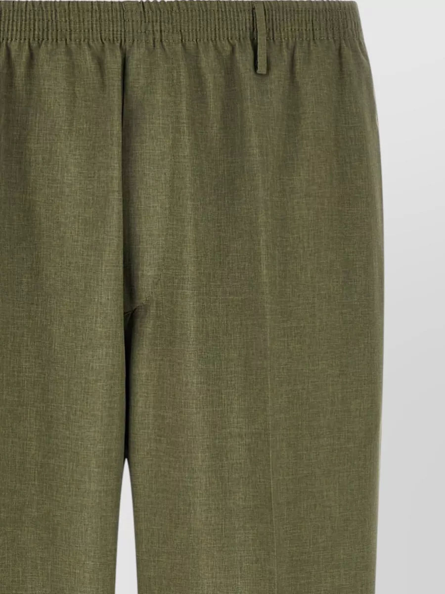 Cellar Door Pleated Straight-Leg Trousers