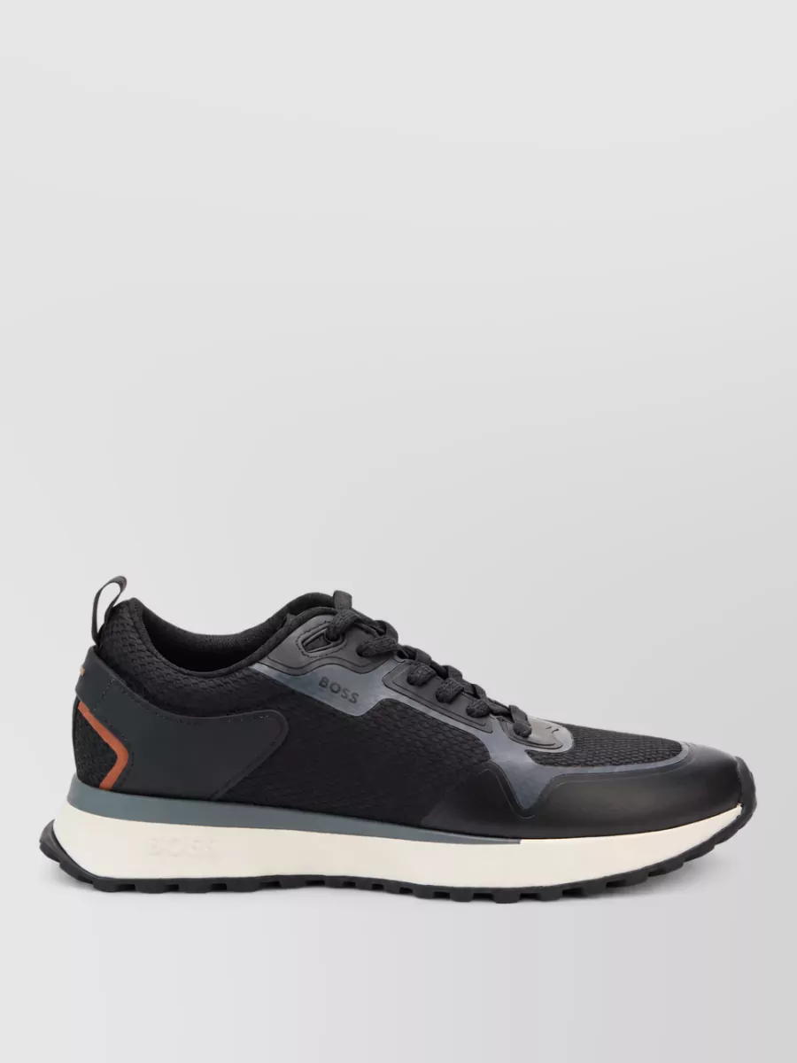 Boss Polyester Low-Top Sneakers