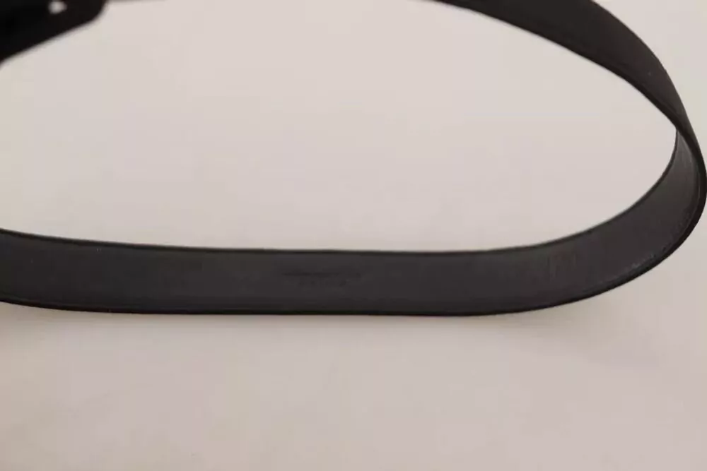 Dolce&Gabbana Leather Logo Buckle Belt