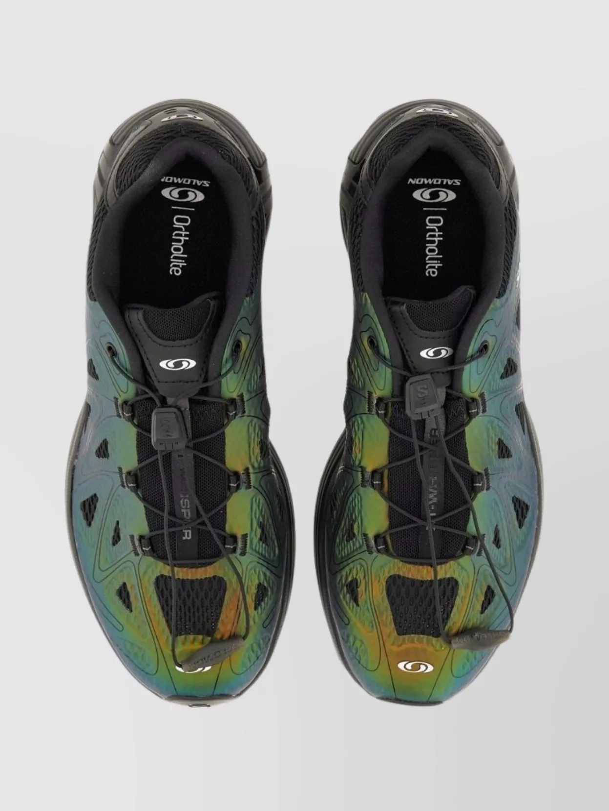 Salomon Iridescent Sneakers With Mesh And Rubber Sole