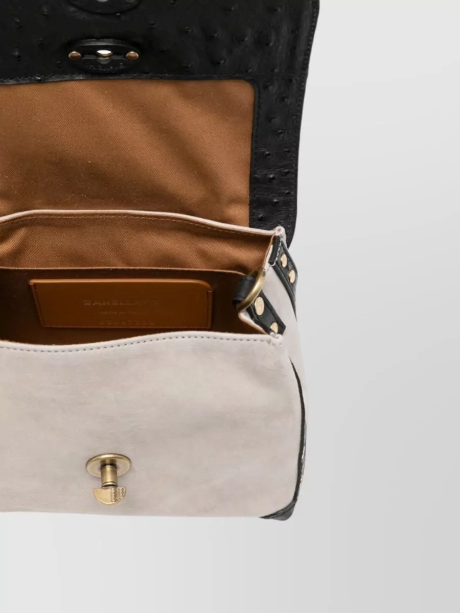 Zanellato Stud-Embellished Mini Bag